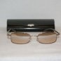 New Saks Fifth Avenue Light Bronze Sunglasses: Mod. 16 & Case