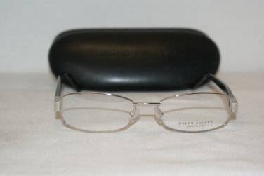 New Ralph Lauren Silver Tortoise Eyeglasses: Mod. 1501 (67J) & Case