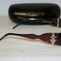 Roberto Cavalli New Black Eyeglasses: Mod. Azeztulite RC 483 (01A) 54-16 & Case