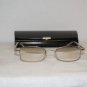 New Saks Fifth Avenue 16 Silver Sunglasses: Mod. 16 & Case