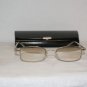 New Saks Fifth Avenue 16 Silver Sunglasses: Mod. 16 & Case