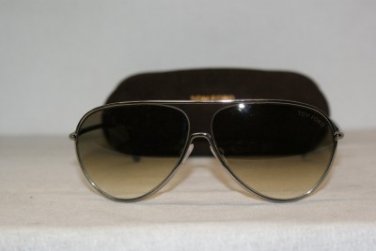 New Tom Ford Cecillio 204 Silver Sunglasses: Mod. TF 204 (14F) 62-09 & Case