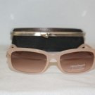 New Laura Biagiotti Peach Sunglasses: Mod. 85373 (724) & Case