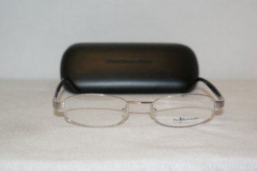 New Polo Ralph Lauren  Mod. 484 Silver Eyeglasses:50-20 & Case
