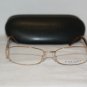 New Ralph Lauren Gold Tortoise Eyeglasses: Mod. 1501 (67K) & Case