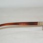 New Ralph Lauren Gold Tortoise Eyeglasses: Mod. 1501 (67K) & Case