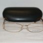 New Ralph Lauren Gold Tortoise Eyeglasses: Mod. 1501 (67K) & Case