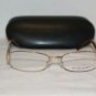 New Ralph Lauren Gold Tortoise Eyeglasses: Mod. 1501 (67K) & Case