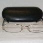 New Ralph Lauren Silver Eyeglasses: Mod 1497 (65V) 52-16 &Case