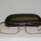 New Ray-Ban RB 6215 Brown 2694 Eyeglasses: Mod. Ray Ban RB6215 54-17 & Case
