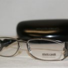 Roberto Cavalli New Shiny Silver Eyeglasses: Mod. RC Alia 277 (F53) 54-17 & Case