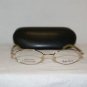 New Ralph Lauren Gold Eyeglasses: Mod. 8001 49-18 & Case