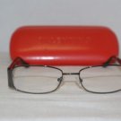 New Valentino 5728 Dark Ruthenium 52-17 Eyeglasses: Mod. 5728 (0YEK) & Case