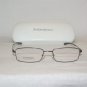 New YSL Yves Saint Laurent Gunmetal Eyeglasses: 2131 3FZ & Case