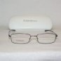 New YSL Yves Saint Laurent Gunmetal Eyeglasses: 2131 3FZ & Case