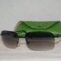 New Kate Spade Winnie Shiny Gunmetal Sunglasses: Mod. Winnie (01C7) 55-16 & Case