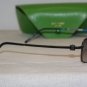 New Kate Spade Madera Shiny Gunmetal Sunglasses: Mod. Madera (01C7) 52-19 & Case