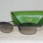 New Kate Spade Madera Shiny Gunmetal Sunglasses: Mod. Madera (01C7) 52-19 & Case
