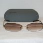 New Miu Miu 57D Gold Sunglasses: Mod. SMU 57D & Case