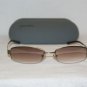 New Miu Miu 57D Gold Sunglasses: Mod. SMU 57D & Case