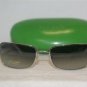 New Kate Spade Stella Shiny Silver Sunglasses: Mod. Stella (W01) 55-17 & Case