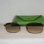 New Kate Spade Madera Shiny Brown Sunglasses: Mod. Madera (0W00) 52-19 & Case