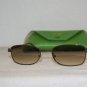 New Kate Spade Madera Shiny Brown Sunglasses: Mod. Madera (0W00) 52-19 & Case