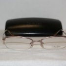 New Light Brown Calvin Klein 574 51-18 Eyeglasses: Mod. 574 (096) 51-18 &Case