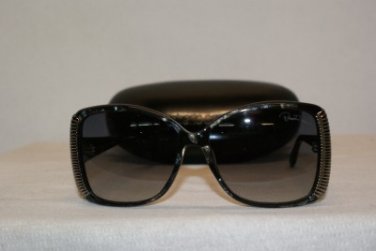 New Roberto Cavalli Alloro RC656 Black 05B Sunglasses: Mod. RC 656 59-14 &Case