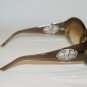 New Valentino 5619 Brown Sunglasses: Mod. 5619 (PAD) & Case