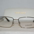 New Versace 1198 Shiny Gold 55-17 Eyeglasses: Mod. 1198 (1296) & Case