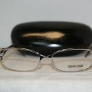 Roberto Cavalli Silver New Eyeglasses: Mod. RC 479 Alite (018) 54-15 & Case