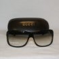 Brand New Gucci 2575 Shiny Black Sunglasses: Mod. 2575 & Case