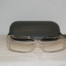Brand New Moschino 3182 Shiny Silver Sunglasses: Mod. 3182-S (518/6I) & GB Case