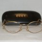 Brand New Gucci 2382 Gold 50-18 Eyeglasses: Mod. 2382 (WG8) & Case