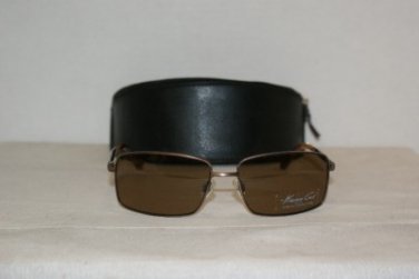 Brand New Kenneth Cole 4121 Brown Sunglasses: Mod. 4121 (H39) 59-16 & Case