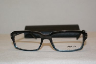 Brand New Prada VPR09N Grey RY0-1O1 Eyeglasses: Mod. VPR 09N 54-17 & Case