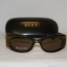 Brand New Gucci 2968 Dark Gold Sunglasses: Mod. 2968 & Case