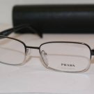 Brand New Prada Eyeglass Mod.VPR 62O Col. GAQ-1O1 53-17-135 & Case