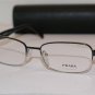 Brand New Prada Eyeglass Mod.VPR 62O Col. GAQ-1O1 53-17-135 & Case