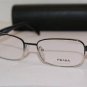 Brand New Prada Eyeglass Mod.VPR 62O Col. GAQ-1O1 53-17-135 & Case
