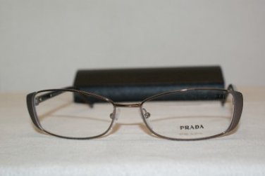 Brand New Prada VPR58O Brown IAO-1O1 Eyeglasses: Mod. VPR 58O 55-16 & Case