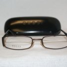 Brand New Gucci 2825 Brown 53-18 Eyeglasses: Mod. 2825 & Case