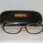 Brand New Gucci 2460 Brown 46-15 Eyeglasses: Mod. 2460 (2CM) & Case