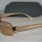 Brand New Miu Miu 59E Shiny Gold Sunglasses: Mod. SMU 59E (5AK-6R1) 65-17 & Case
