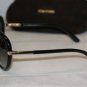 Brand New Tom Ford 161 Shiny Black Sunglasses: Mod. TF 0161 (01B) 61-12 & Case