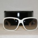 Brand New Marc By Marc Jacobs 083 White Sunglasses: Mod. 083 (0NUQ) & Case