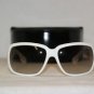 Brand New Marc By Marc Jacobs 083 White Sunglasses: Mod. 083 (0NUQ) & Case