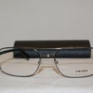 Brand New Prada VPR62N Gunmetal 5AV-1O1 Eyeglasses: Mod. VPR 62N 56-17 & Case
