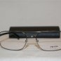 Brand New Prada VPR62N Gunmetal 5AV-1O1 Eyeglasses: Mod. VPR 62N 56-17 & Case